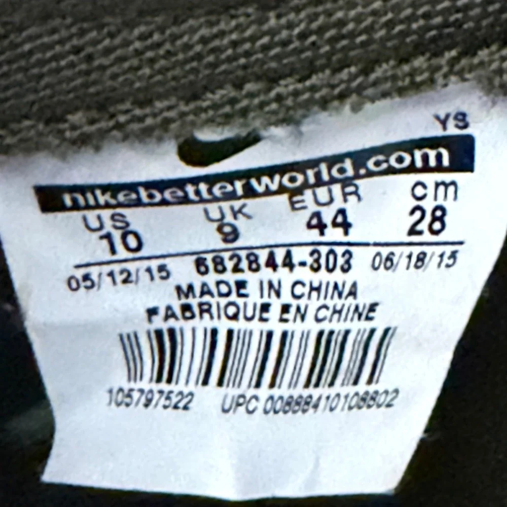 A- shoes Nike Internationalist Mid Olive Green Mens Sneakers 682844-303 Size 10 - Picture 6 of 12